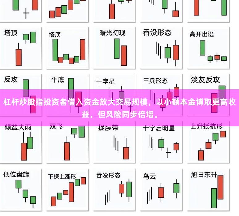 杠杆炒股指投资者借入资金放大交易规模，以小额本金博取更高收益，但风险同步倍增。